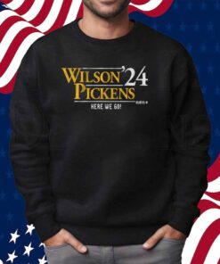 RUSSELL WILSON & GEORGE PICKENS WILSON-PICKENS '24 T-SHIRT