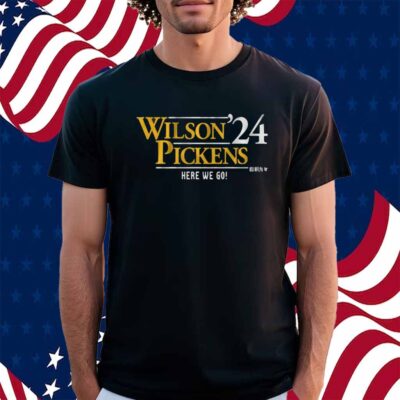RUSSELL WILSON & GEORGE PICKENS WILSON-PICKENS '24 T-SHIRT