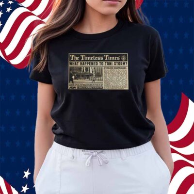 TONI STORM - NEWS FLASH T-SHIRT