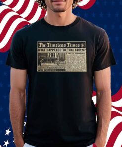 TONI STORM - NEWS FLASH T-SHIRT