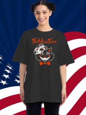 The Home Team Cat Mask Halloween Shirt
