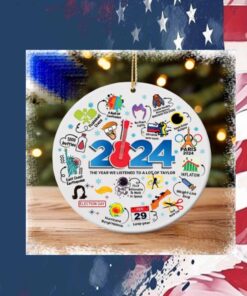 2024 Year In Review Ornament