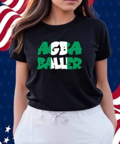 Agba Baller Wearing Agba Baller T-Shirt