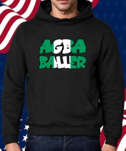Agba Baller Wearing Agba Baller T-Shirt