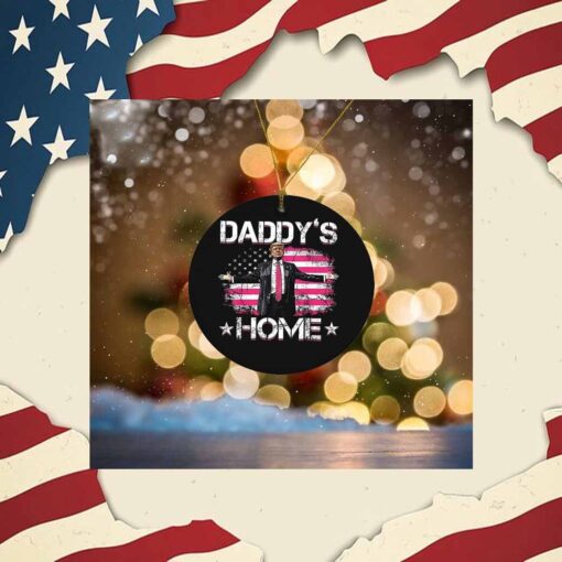 Congratulations Trump Daddys Home Ornament