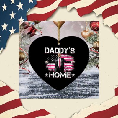 Congratulations Trump Daddys Home Ornament