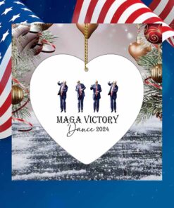 Congratulations Trump Maga Victory Dance 2024 Ornament