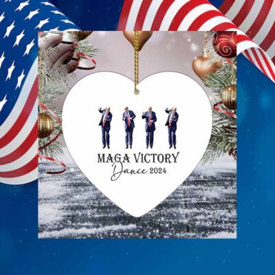 Congratulations Trump Maga Victory Dance 2024 Ornament