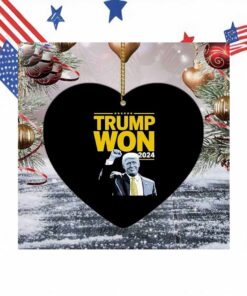 Congratulations Trump President Trump Won 2024 Ornament