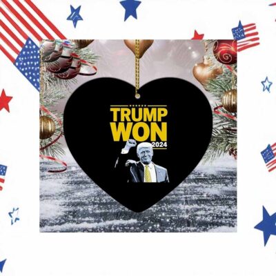 Congratulations Trump President Trump Won 2024 Ornament