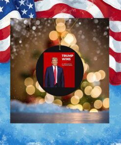 Congratulations Trump Wins 47th President Of The United States Ornament