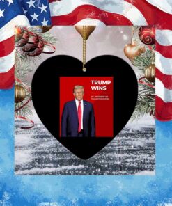 Congratulations Trump Wins 47th President Of The United States Ornament