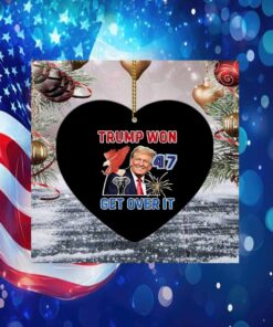 Congratulations Trump Won Get Over It 2024 Ornament