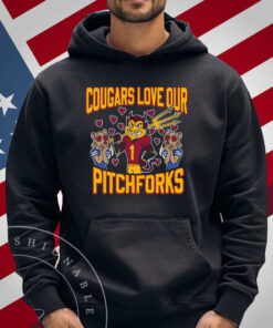 Cougars Love Our Pitchforks Shirt