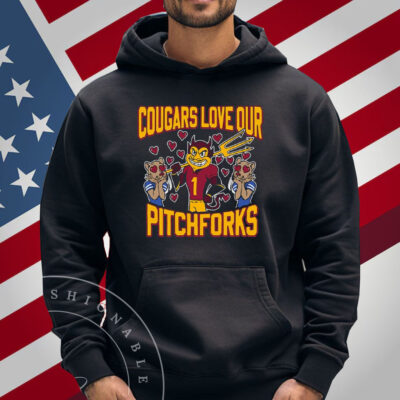 Cougars Love Our Pitchforks Shirt