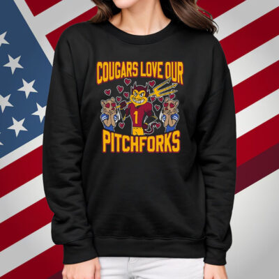 Cougars Love Our Pitchforks Shirt