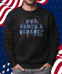 DAVE ROBERTS WHO WANTS A PARADE T-SHIRT
