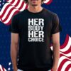 Dave Bautista Wearing Her Body Her Choice T-Shirt