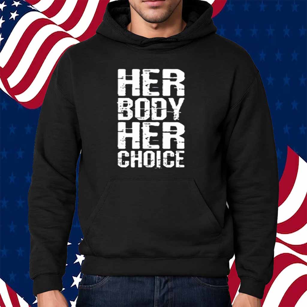 Dave Bautista Wearing Her Body Her Choice T-Shirt