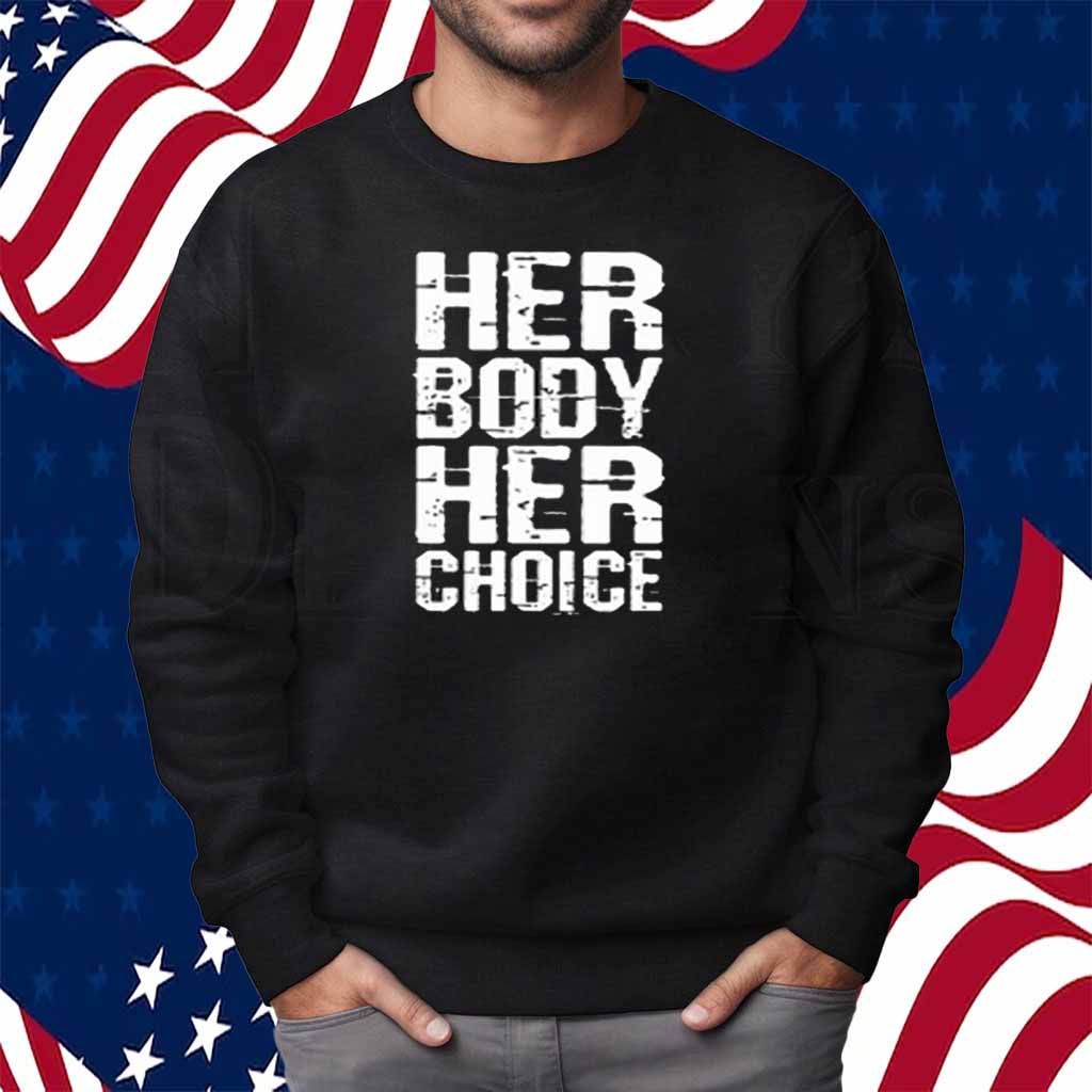 Dave Bautista Wearing Her Body Her Choice T-Shirt