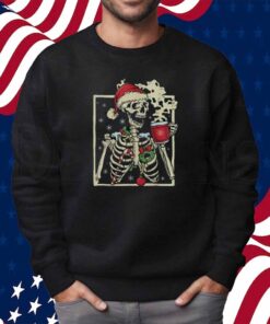 Dead Inside Skeleton Christmas T-Shirt