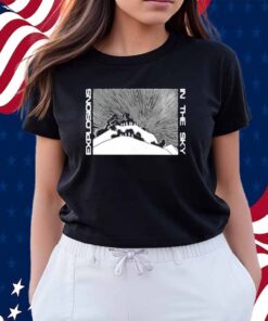 Explosions In The Sky End Navy Crewneck Shirt