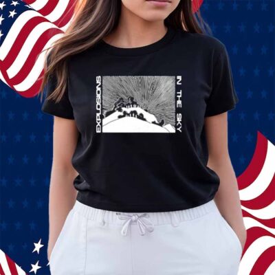 Explosions In The Sky End Navy Crewneck Shirt
