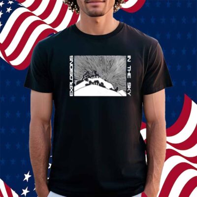Explosions In The Sky End Navy Crewneck Shirt