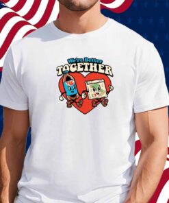 Harebrained We're Better Together Rc & Pizza Shirt