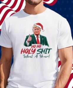 Ho Ho Holy Shit What A Year Shirt
