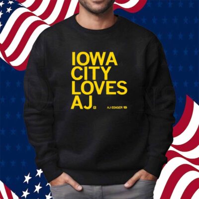 IOWA CITY LOVES AJ T-SHIRT
