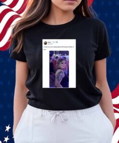 Kaya Wearing Kaya A Man At A Bar Mansplained Fleetwood Mac To Me Shirt