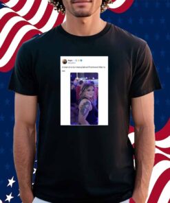Kaya Wearing Kaya A Man At A Bar Mansplained Fleetwood Mac To Me Shirt