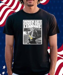 Kevin Owens Rocking A Becky Lynch When Life Gives You Lemons T-Shirt