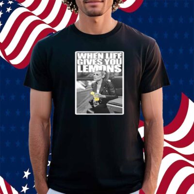 Kevin Owens Rocking A Becky Lynch When Life Gives You Lemons T-Shirt
