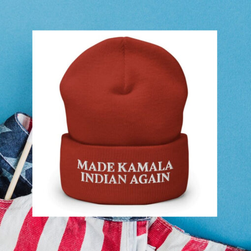 MADE KAMALA INDIAN AGAIN BEANIE