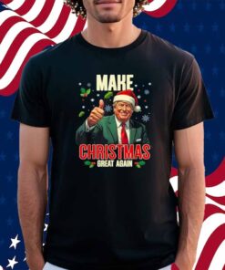 Make Christmas Great Again Santa Funny Trump 2024 Shirt