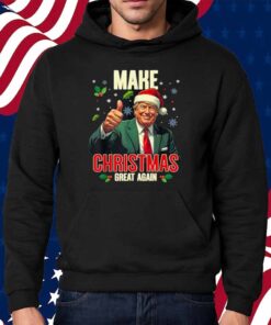 Make Christmas Great Again Santa Funny Trump 2024 Shirt