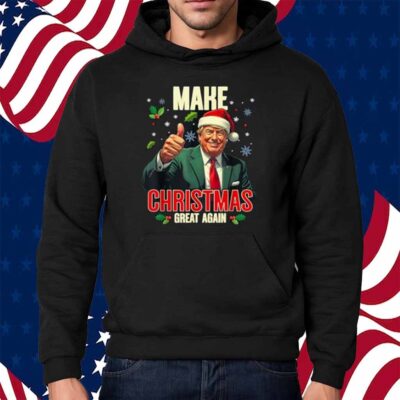 Make Christmas Great Again Santa Funny Trump 2024 Shirt