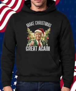 Make Christmas Great Again Santa Funny Trump Xmas Shirt