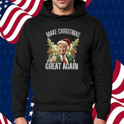 Make Christmas Great Again Santa Funny Trump Xmas Shirt