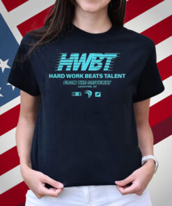 Mat Armstrong Hwbt 720S Logo Hard Work Beats Talent From The Driveway Shirt