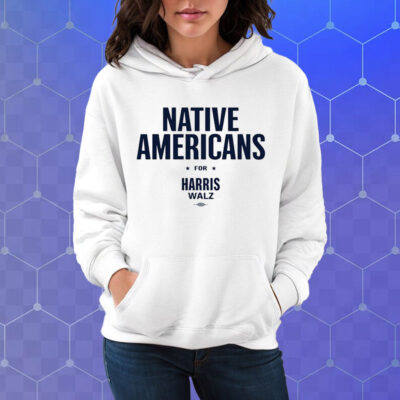 Native Americans For Harris Walz Shirt