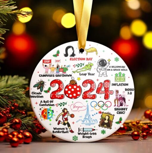 Notable Events 2024 Christmas Ornament