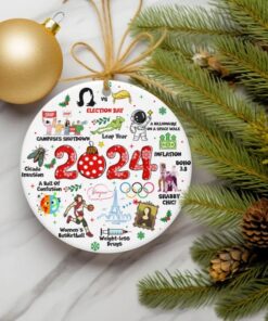 Notable Events 2024 Christmas Ornament