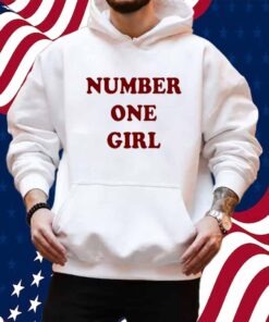 Rosé Wearing Number One Girl Shirt