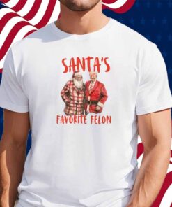 Santa’s Favorite Felon T-Shirt