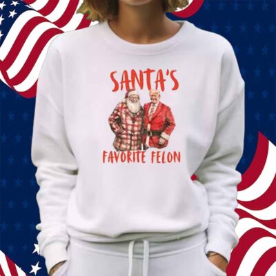 Santa’s Favorite Felon T-Shirt