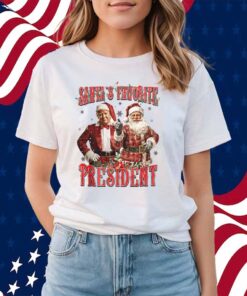 Santa's Favorite President Trump 2024 T-Shirt
