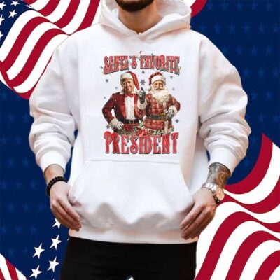 Santa's Favorite President Trump 2024 T-Shirt